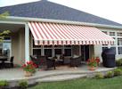 Open Soffit Mounted Awning