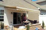 Happy Clients Under thier Patio Awning